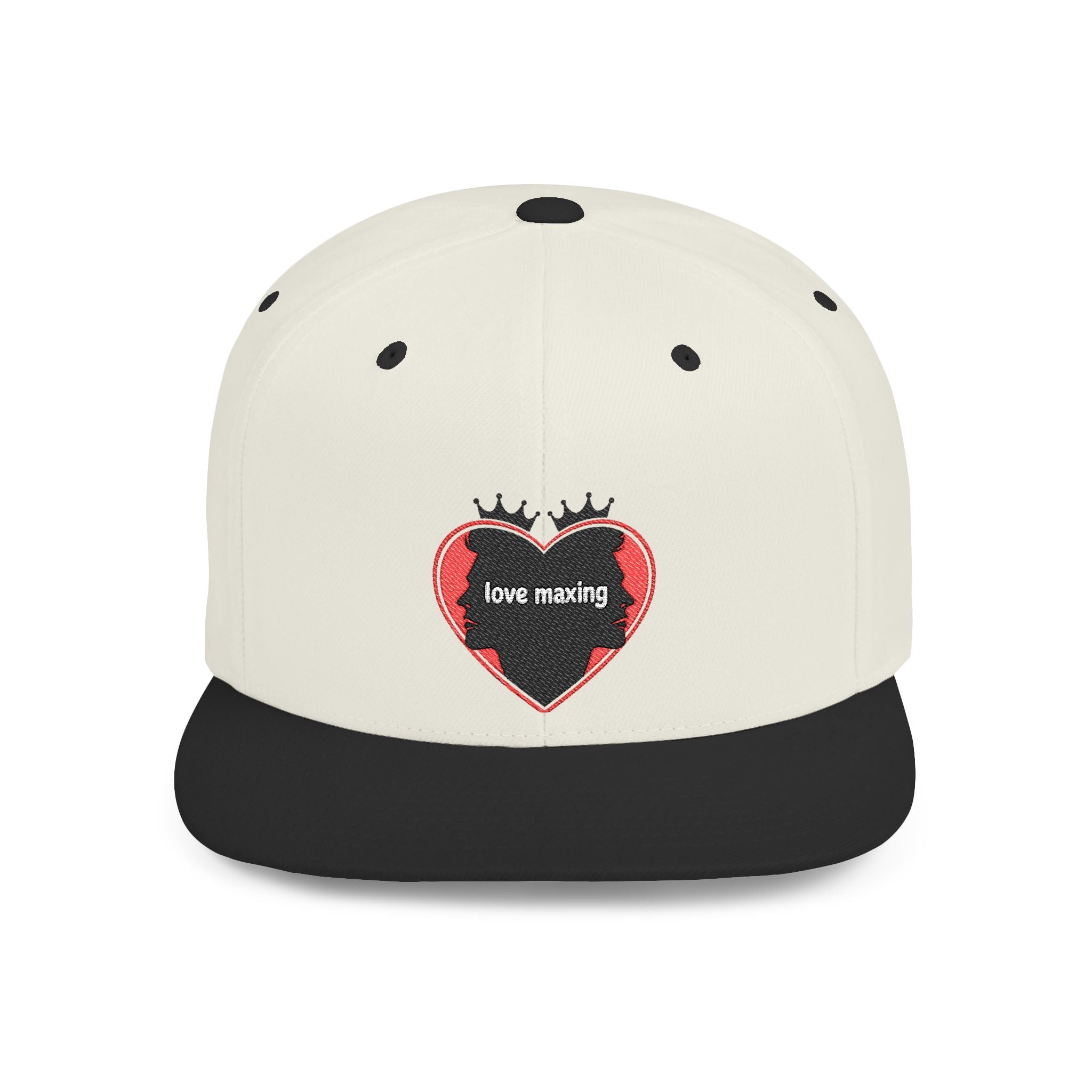 Flat Bill Snapback - 'Love Maxing' King Clav Special Edition