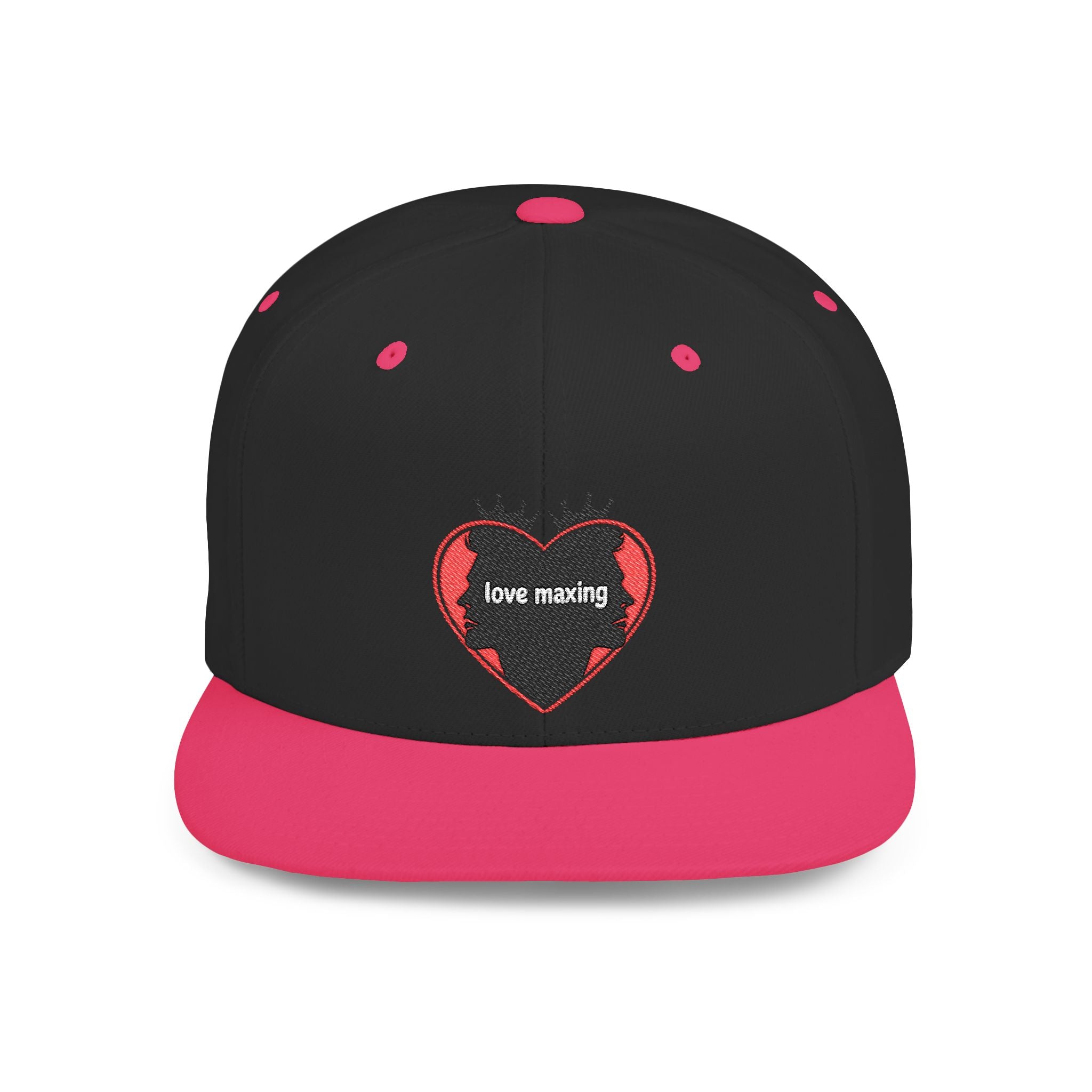 Flat Bill Snapback - 'Love Maxing' King Clav Special Edition