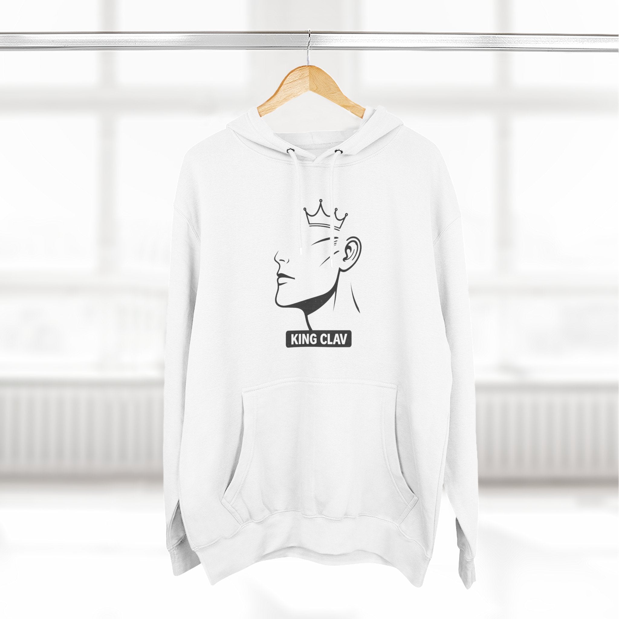 Hoodie — "I Missed One Day of Maxing" Graphic Fleece Hoodie