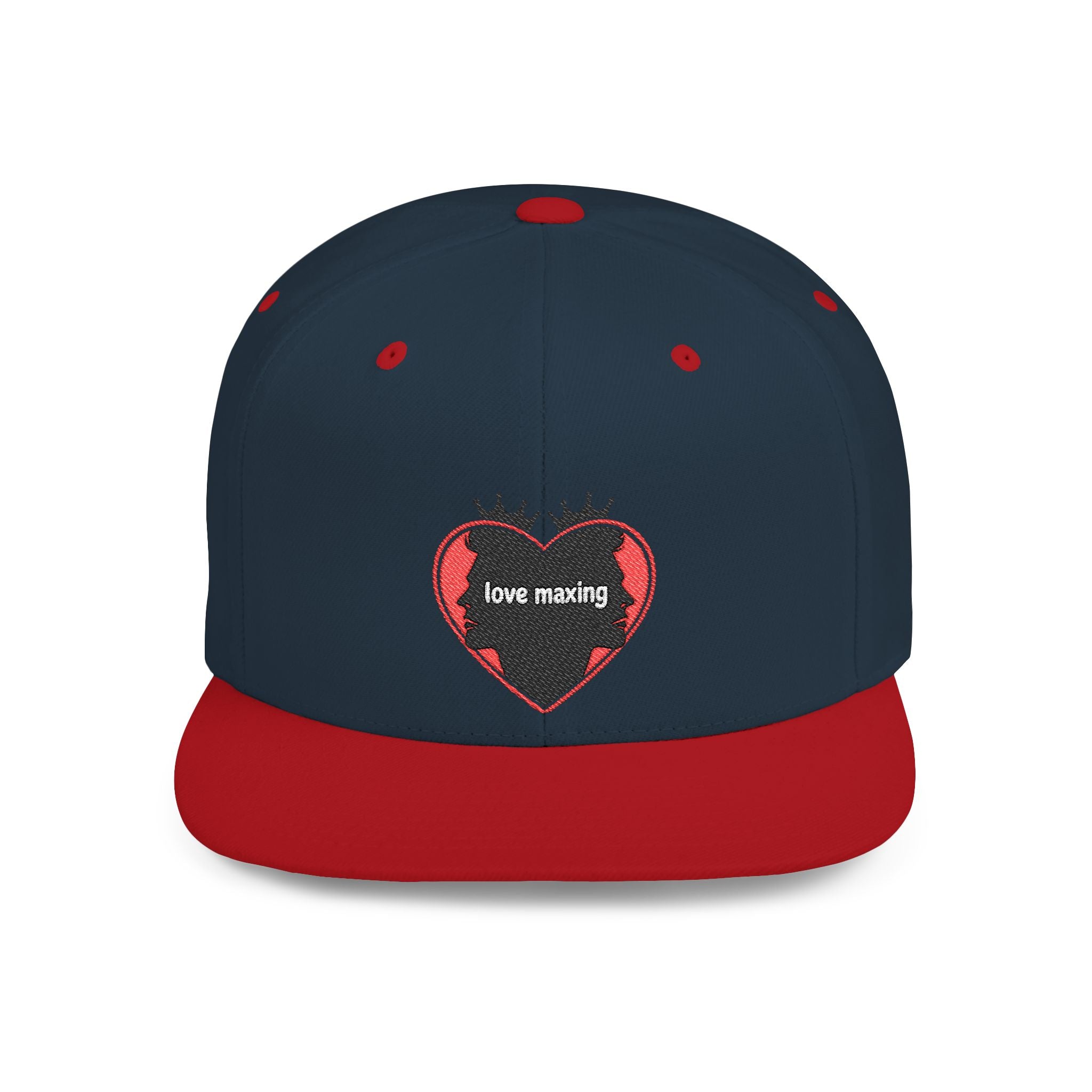 Flat Bill Snapback - 'Love Maxing' King Clav Special Edition