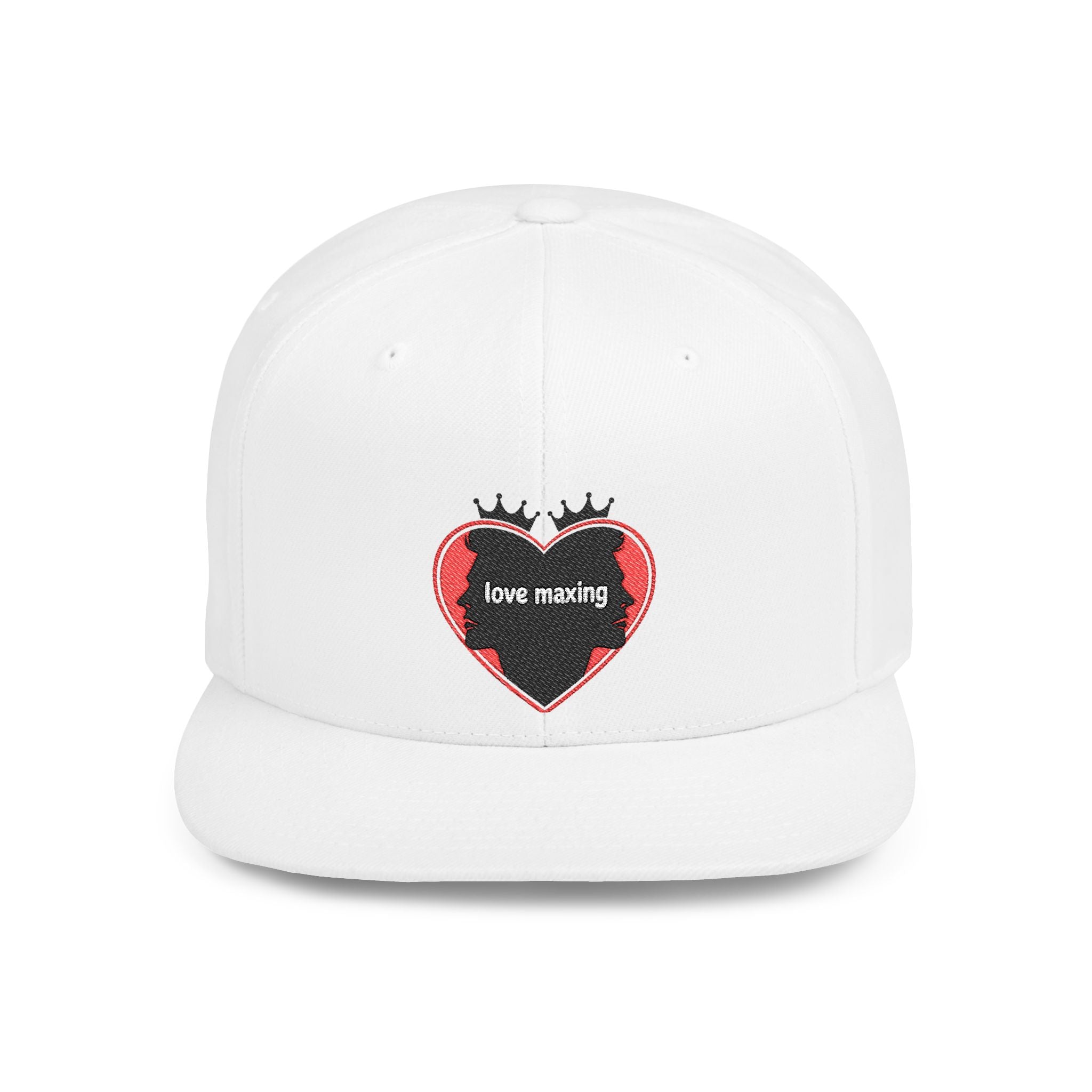 Flat Bill Snapback - 'Love Maxing' King Clav Special Edition