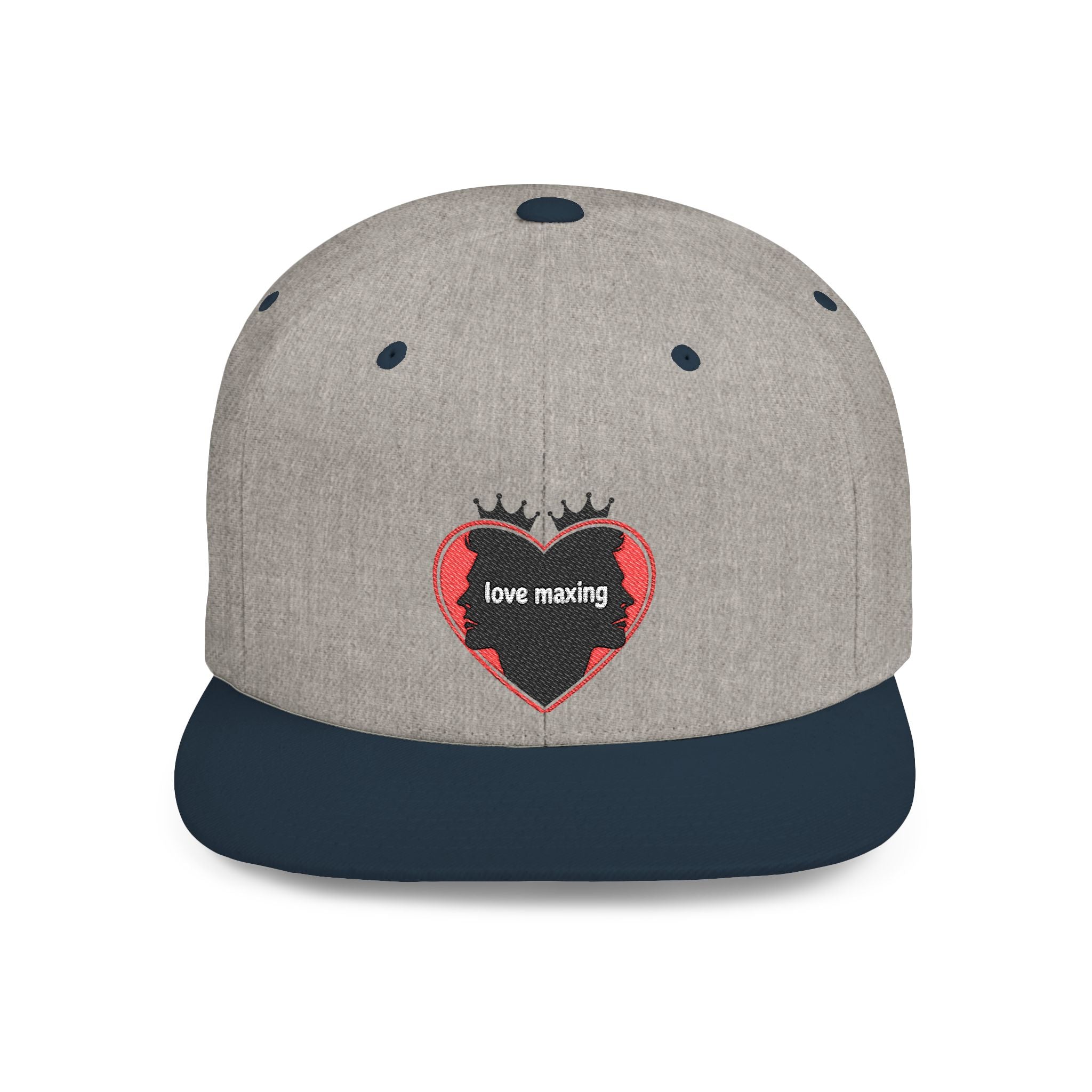 Flat Bill Snapback - 'Love Maxing' King Clav Special Edition